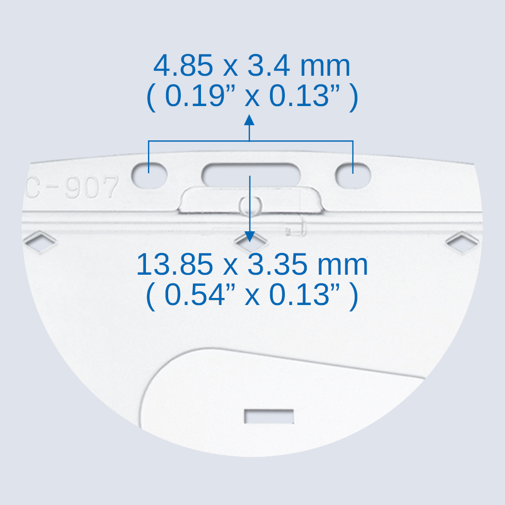 AC913 Slot Hole Size