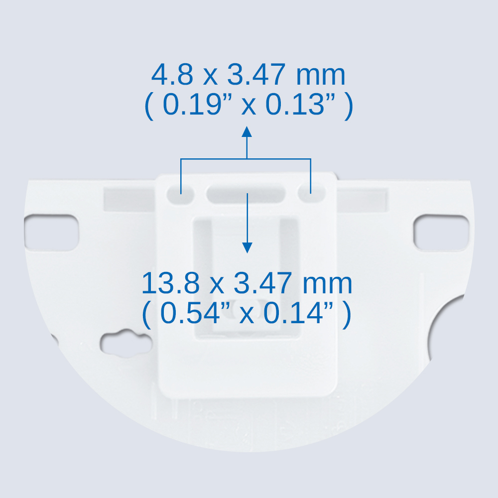 AC913 Slot Hole Size