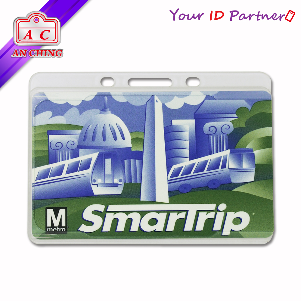 AC913 30mil card both can use our badge holder